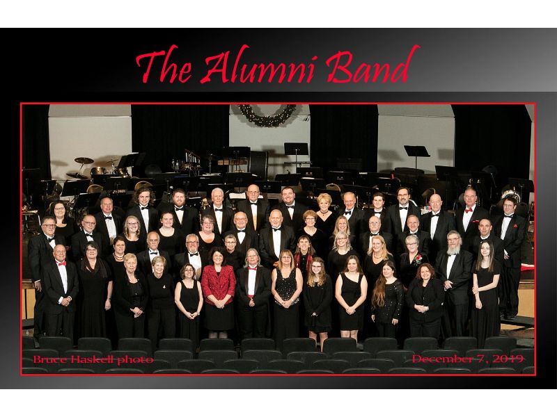 Alumni Band group photo