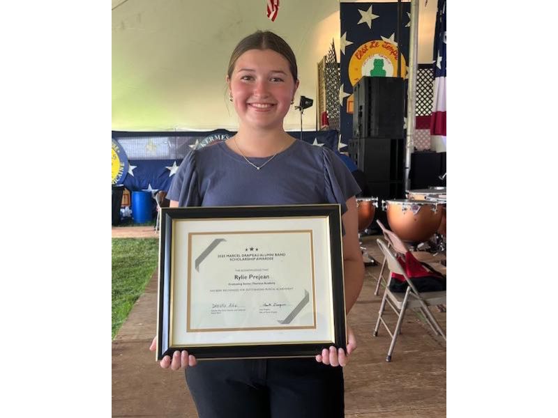 Rylie Prejean, 2025 scholarship recipient
