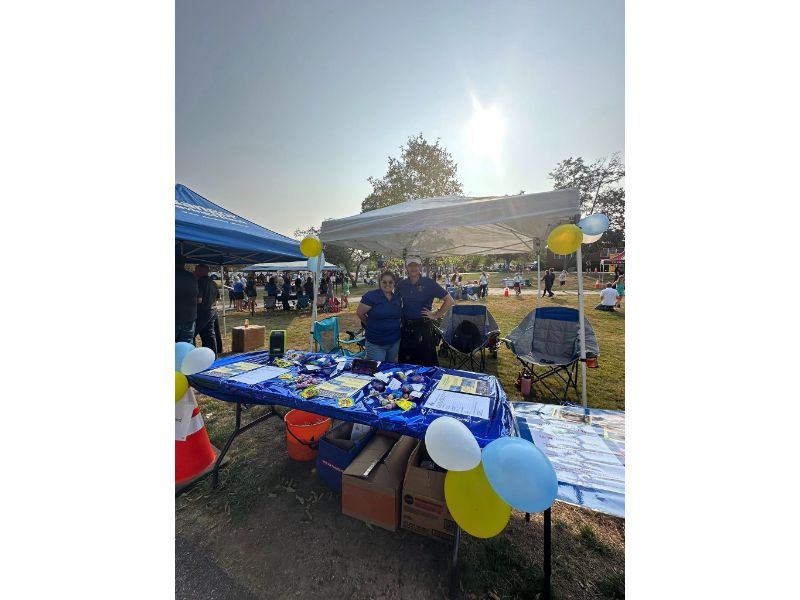 Alumni Band at community outreach event