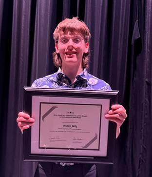 Alden Gilg, 2026 scholarship recipient